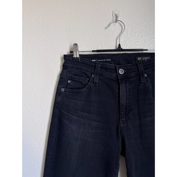 AG Adriano Goldschmied Mari High Rise Slim Straight Jean in City View Size 26 - Picture 2 of 6